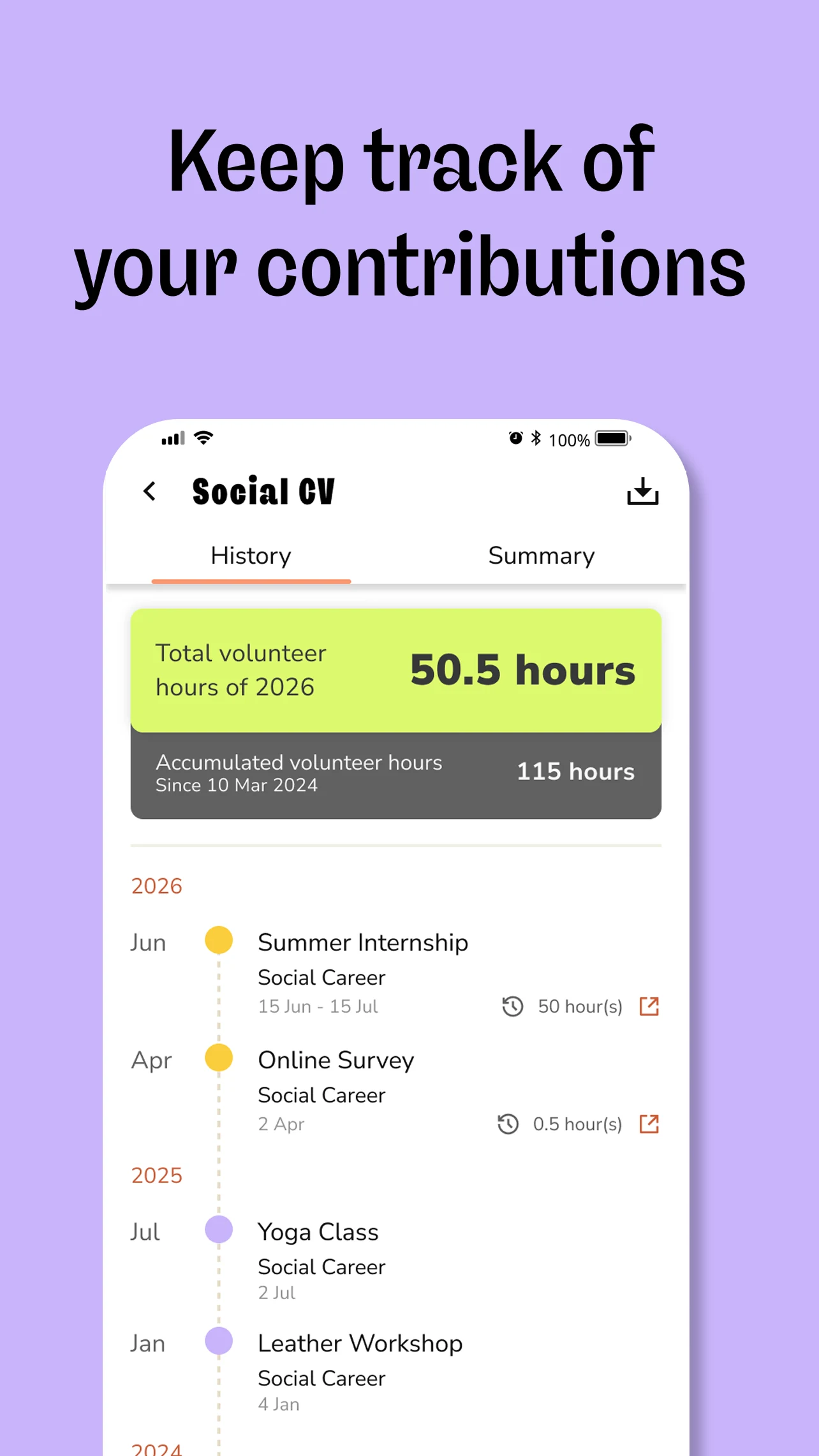 Social Career screenshot